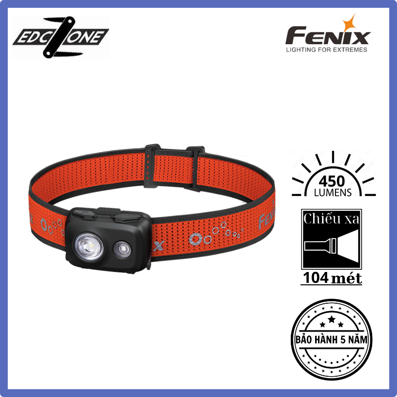 Đèn đội đầu FENIX HL16 SST20 Chính hãng (450 Lumens)