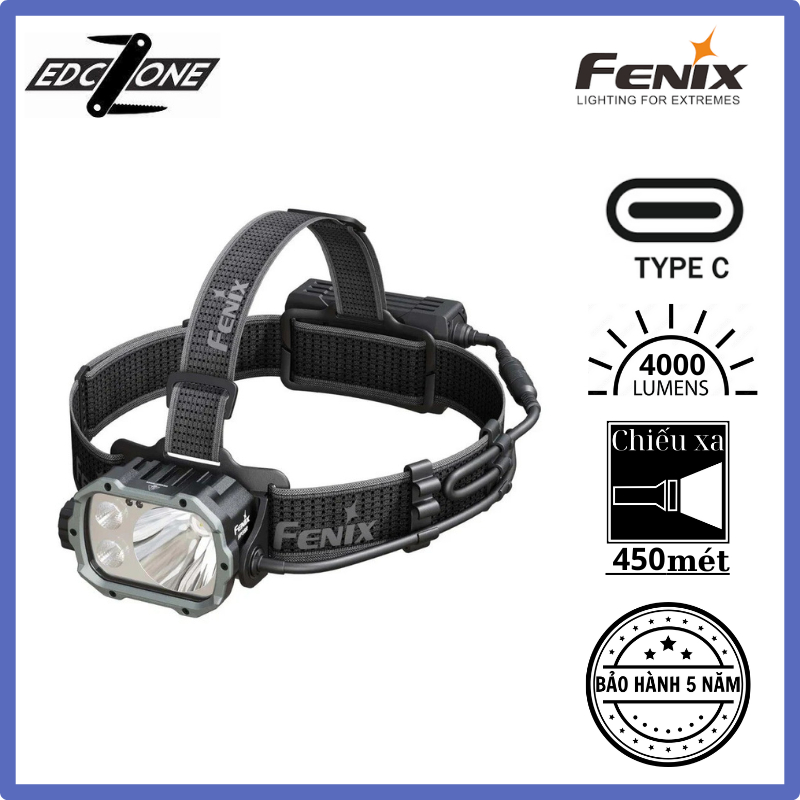 Đèn đội đầu Fenix HP35R Chính hãng (4000 lumens)
