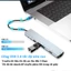 Hub USB C với HDMI 4K 8 trong 1, Type C Giao hàng nguồn 100W,USB 2 cổng dữ liệu,USB C Dongle cho MacBook HDMI SD TF RJ45