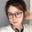 Gọng kính cận Khánh Vy thời trang nữ cao cấp,kính giả cận mắt không độ chống tia UV hot ABICA 526