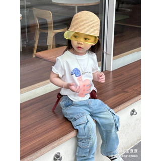 Áo thun cộc tay bé trai bé gái Batala Kids, Áo phông mùa hè trẻ em cotton IN HÌNH BÀN TAY từ 10-25kg