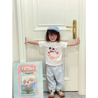 Áo thun cộc tay bé trai bé gái Batala Kids, Áo phông mùa hè trẻ em cotton IN HÌNH BÀN TAY từ 10-25kg