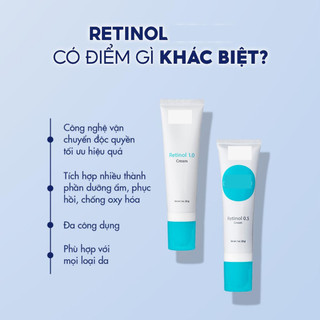 (Hàng Công Ty) Kem dưỡng Retinol ngăn ngừa lão hóa Giảm nám tàn nhan Mẫu Thử Duduhouse