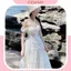 Maxi biển, váy công chúa, áo corset cúp ngực đan dây eo có mút ngực, chân váy dài chất tơ xốp ren bồng bềnh - GEMMY