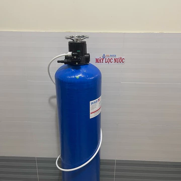 Cột Lọc Làm Mềm Nước Khử Can Xi Đá Vôi Composite 1054 Van 5 Ngả
