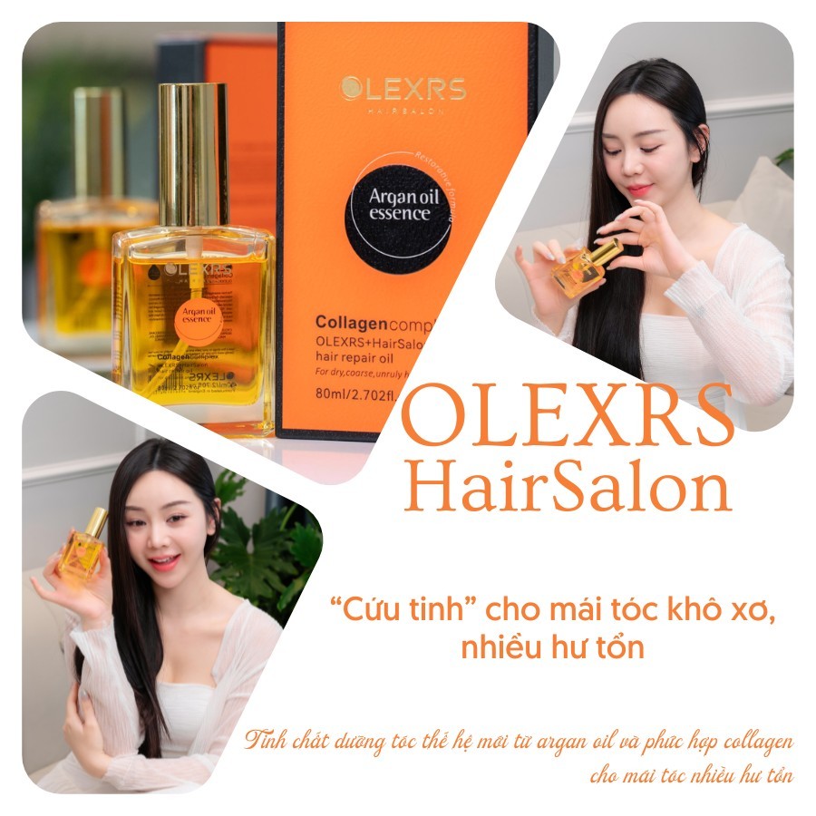 Ảnh Tinh Chất Dưỡng Tóc Thế Hệ Mới Olexrs Siêu Phục Hồi Cho Tóc Khô Sơ 80ml 4