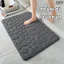 Thảm chùi chân nhà tắm họa tiết vân đá nổi cao cấp, thảm lau chân hút nước chống trơn trượt TULY SHOP