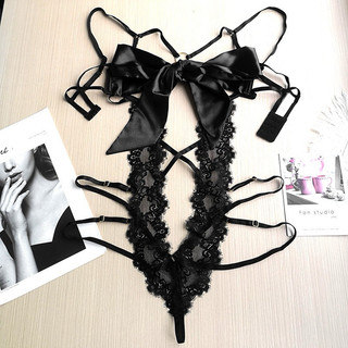BODYSUIT HỞ TRƯỚC THẮT NƠ BIG SIZE
