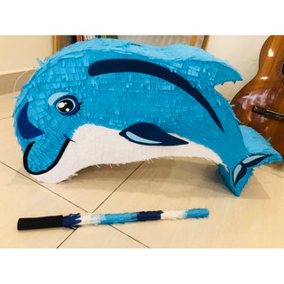 Pinata đập kẹo cá heo - Trò chơi tiệc sinh nhật cực vui (có size lớn)