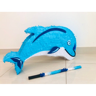 Pinata đập kẹo cá heo - Trò chơi tiệc sinh nhật cực vui (có size lớn)