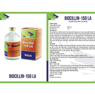 Interchemie BIOCILLIN 150 LA 100ml - thuốc hỗ trợ tiêu hoá, mất sữa, viêm hô hấp cho động vật