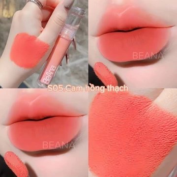 Son cam đào, son BeAna màu cam hồng đào, son cam hồng nude son lì mềm môi
