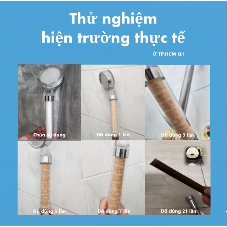 [Xong Store] 끝! Vòi sen tắm lọc nước