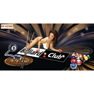 Tranh trang trí quán bi-a, quán billiards, club bida tranh 3D dán tường in trên chất liệu vải lụa(shop tặng kèm keo dán)