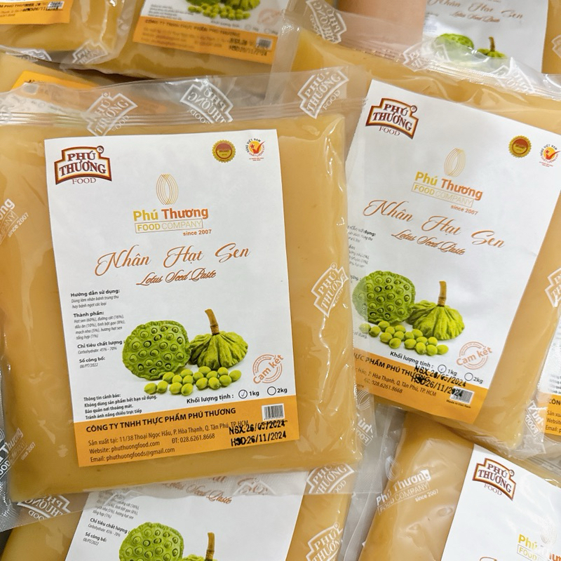 Nhân hạt sen Phú Thương 1kg