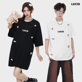 Áo Thun LUCID Local Brand Unisex CÁ HEO Nam Nữ Tay Lỡ From Rộng Chất Cotton