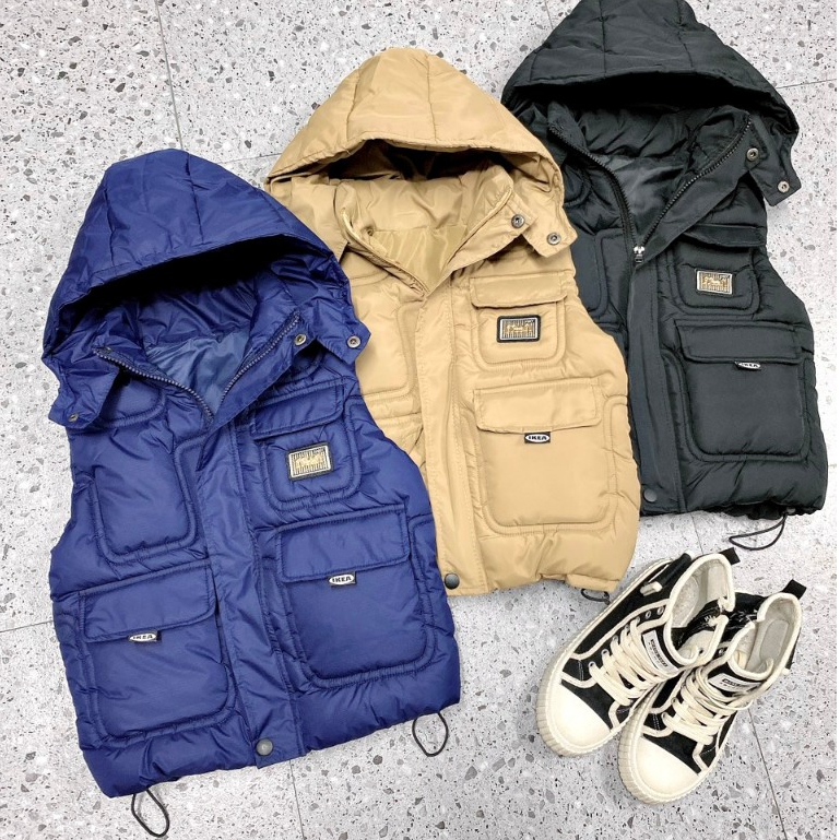 Áo phao Ghile có mũ cho bé trai - Bi Kids - cho bé từ 4 - 7 tuổi, 15-23kg