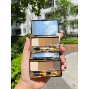 Bột mày Nongchat 4 ô Multiverse eyebrow palete, sản phẩm chống nước và mồ hôi, giúp lông mày luôn sắc sảo.