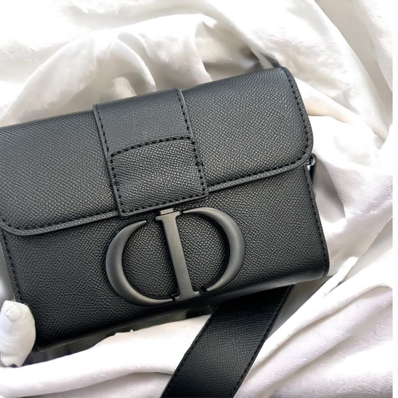 ⚡️[Hight Quality] Túi D1o.1 Đeo Chéo 30 Montaigne Box Bag Black - Điểm Nhấn Logo C.1D Cao Cấp - Qccc Hottrend Nam Nữ