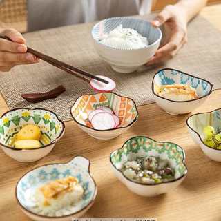 Bát chén sứ họa tiết Nhật Bản đựng nước chấm gia vị,Bát gia vị nhà bếp cute