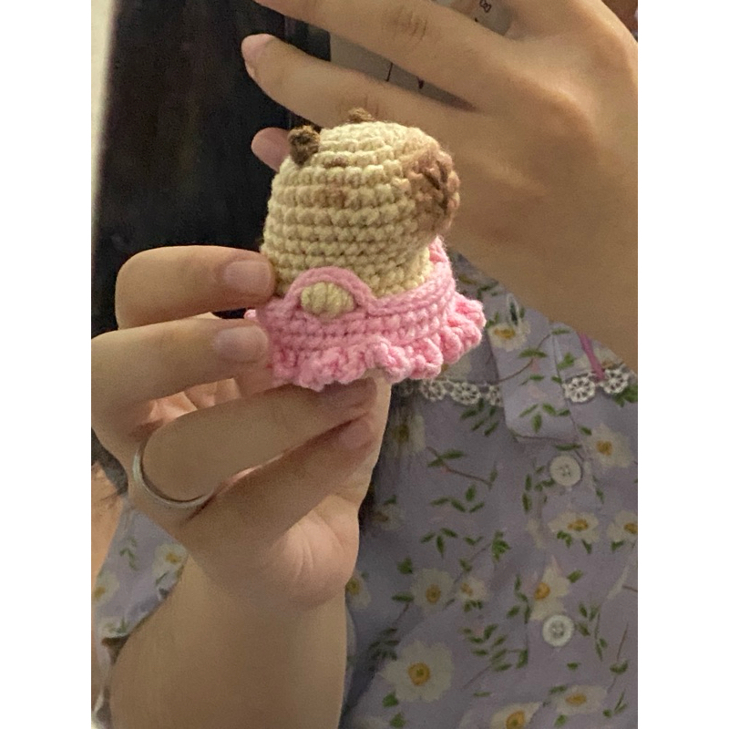 MÓC KHOÁ CAPYBARA - CAPYBARA KEYCHAIN CROCHET | Shopee Việt Nam