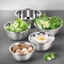 RỔ INOX 304 KHÔNG GỈ CAO CẤP - Rổ rửa rau, rổ đựng thực phẩm, inox dày bền, an toàn cho gia đình