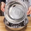RỔ INOX 304 KHÔNG GỈ CAO CẤP - Rổ rửa rau, rổ đựng thực phẩm, inox dày bền, an toàn cho gia đình