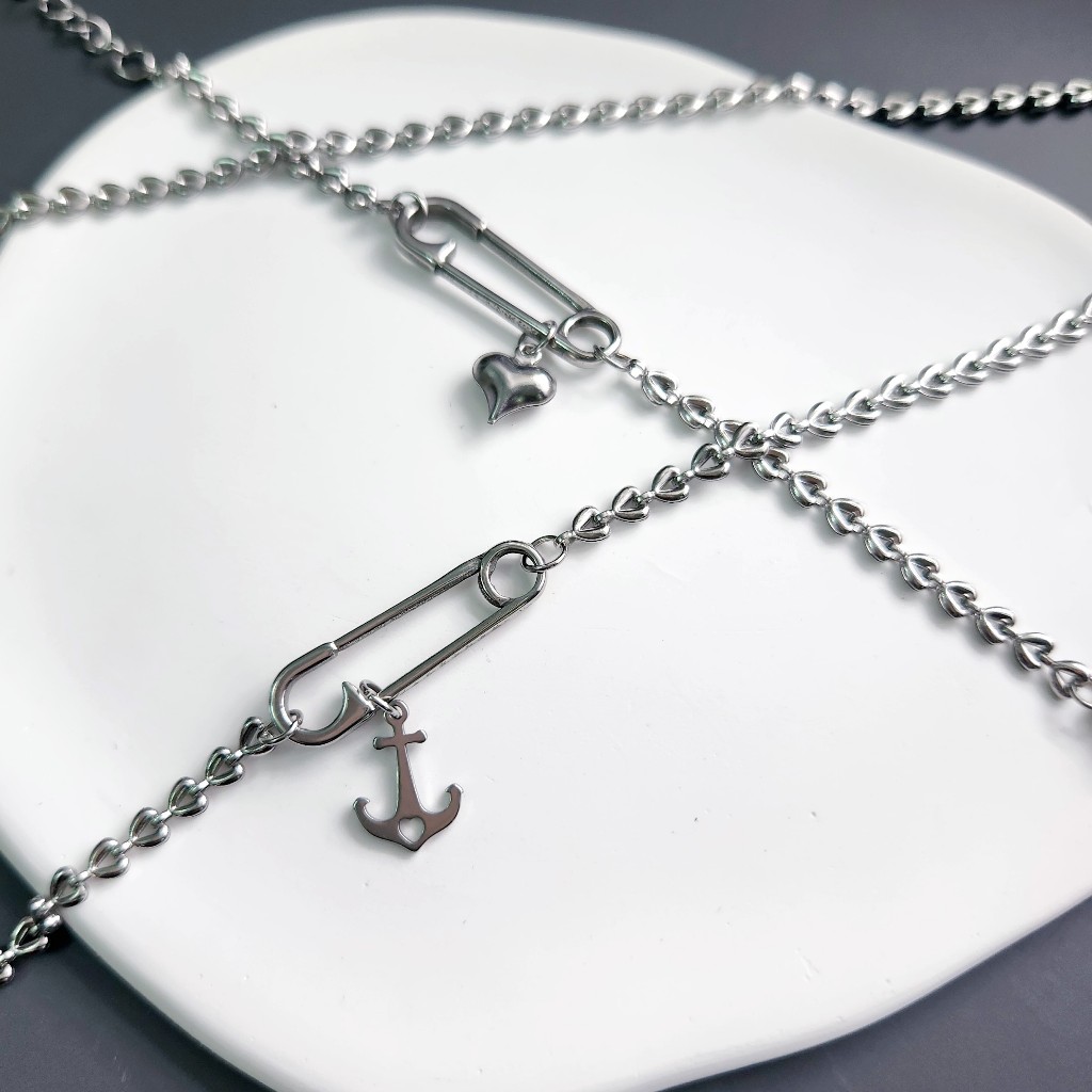 [Limeky] Vòng tay Safety Pin full thép không gỉ | Shopee Việt Nam