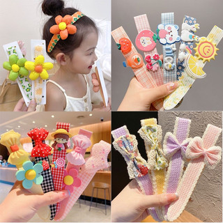 Băng đô dán tóc sét 5 cho bé gái nhiều hoạ tiết xinh phong cách hàn quốc 🌸 tuyển sỉ🌸
