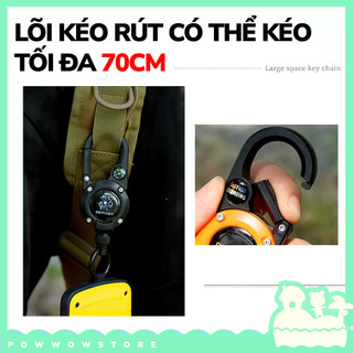 [Sẵn VN] Lõi Tơrua Kéo Rút 70cm Bản To Thiết Kế Hiện Đại Nhiều Màu Sử Dụng Móc Vào Bao Đựng Thẻ Hoặc Móc Khoá
