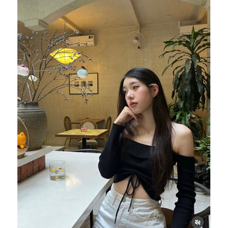 ÁO TRỄ VAI BUỘC NƠ LUCIA TOP TÍ NGOAN (NEWTAG)