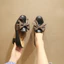 Giày cao gót Nơ 5p Chất Da Lộn/ da mờ