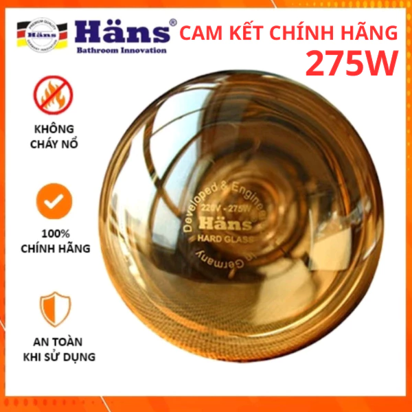Bóng đèn sưởi nhà tắm 275W, Bóng đèn sưởi nhà tắm thay thế bóng đèn sưởi chính hãng