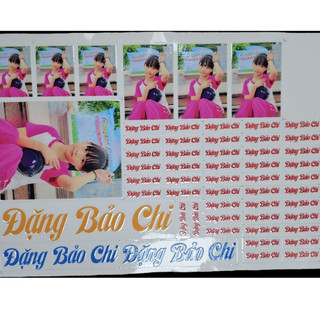 Bộ 7 ảnh cá nhân và 46 tên dán lên cặp sách, áo, cốc, bút cố định không bong, không thấm nước