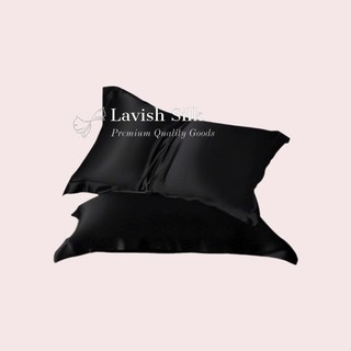 (Deal Hời) Combo Vỏ Gối Lụa Lavish Silk Nằm + ôm Mềm Mại Cao Câp_Chart chon màu ngẫu nhiên