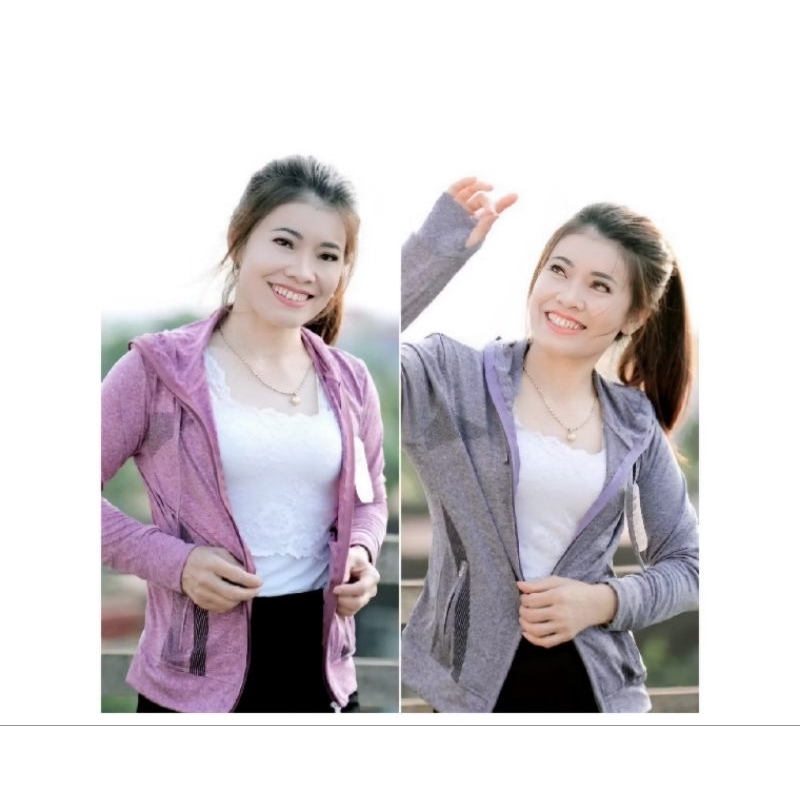 COMBO 2 ÁO KHOÁC THUN ĐỐM,VẢI MÁT MỊN, CÓ 4 TÚI 2 TÚI NGOÀI CÓ DÂY KÉO GIÁ SIÊU RẺ