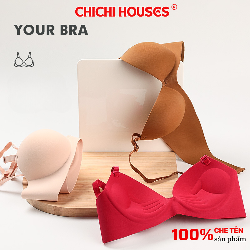 Áo ngực không gọng Chichi Bra mút xốp bàn tay siêu nâng ngực A01