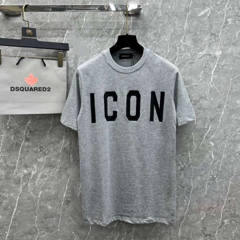 Áo Phông Icon In Chữ Bóng Chất Liệu Cotton 2 Chiều Thoáng Mát - Áo Phông Nam Nữ Phong Cách Hot Trend