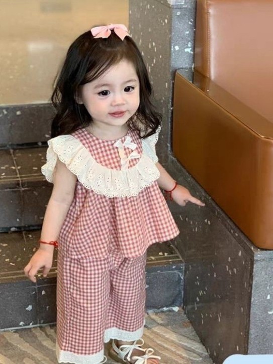 bộ đồ ngủ mùa đông cho bé gái
