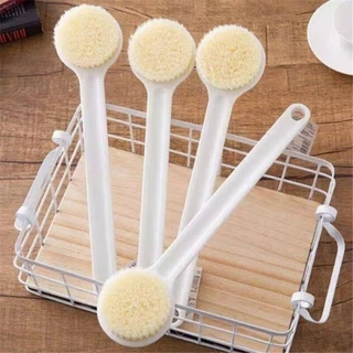 Cây Chà Lưng Tẩy Tế Bào Chết Siêu Mềm Mịn Cán Dài, Bàn Chải Tắm Chà Lưng Toàn Thân Êm Ái 88839