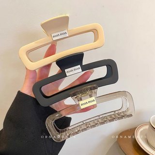 Kẹp tóc vuông bản lớn 13CM, cặp tóc phong cách gọn gàng xinh xắn Chồi accessories cho bạn nữ K250