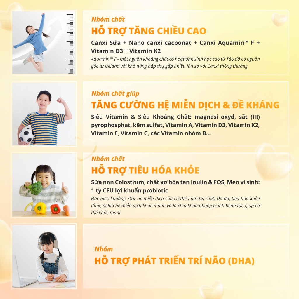 Ảnh Thực Phẩm Bổ Sung Sữa Bột NuBest Tall - Hỗ Trợ Tiềm Năng Phát Triển (Hương Vani) 4