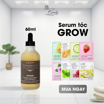 🥇🥇SALE serum kích mọc tóc grow gorgeous tinh dầu mọc tóc serum dưỡng tóc serum mọc tóc kích thích mọc tóc nhanh 60ml