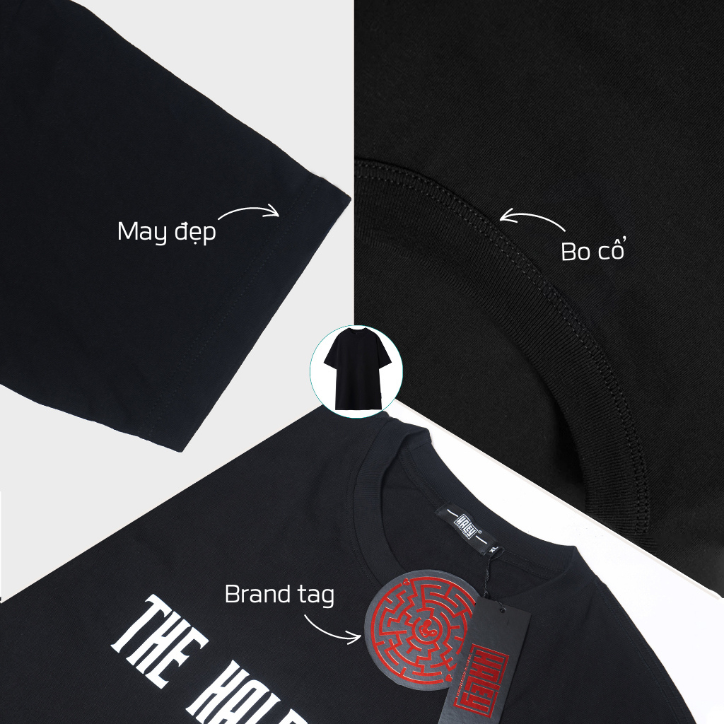 Áo Thun Nam Nữ Cotton Lạnh Unisex Local Brand HALEY BADHABITS TN11, Áo Phông Form Rộng Tay Lỡ Basic Dày Dặn Oversize | BigBuy360 - bigbuy360.vn