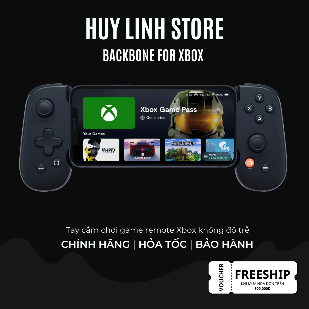 Tay cầm Backbone One cho iPhone Remote Xbox V1 chính hãng | Shopee Việt Nam