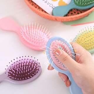 Lược Chải Tóc Gỡ Rối, có đệm khí Massage Mini cầm tay tiện lợi cho Bé, cho Nữ