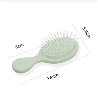 Lược Chải Tóc Gỡ Rối, có đệm khí Massage Mini cầm tay tiện lợi cho Bé, cho Nữ