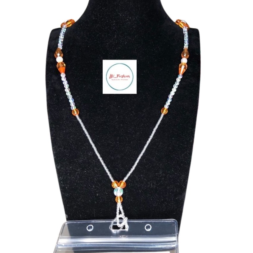 Dây Đeo Thẻ / Bảng Tên Kết Hạt Cườm Handmade - Nhiều Màu Đẹp, Sáng Tạo Và Cá Tính
