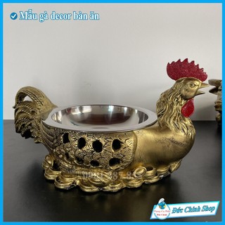 Bộ nồi bàn ăn hình con vật, Con giống decor bàn ăn có khay cồn hâm nóng món ăn