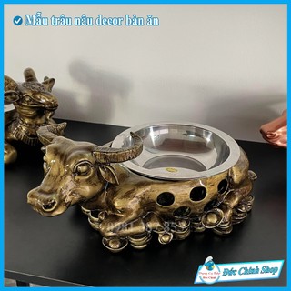 Bộ nồi bàn ăn hình con vật, Con giống decor bàn ăn có khay cồn hâm nóng món ăn